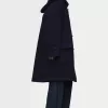 Reversible wool coat
