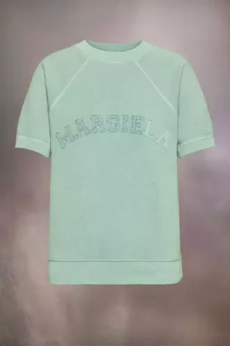 Short sleeve sweatshirt