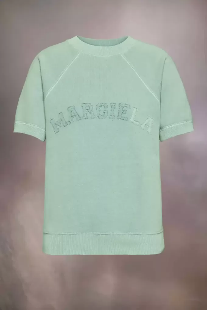 Short sleeve sweatshirt