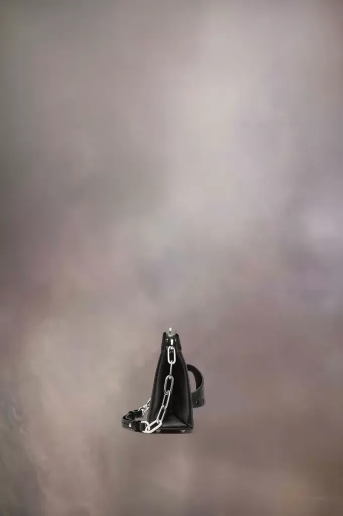 Snatched shoulder clutch bag small