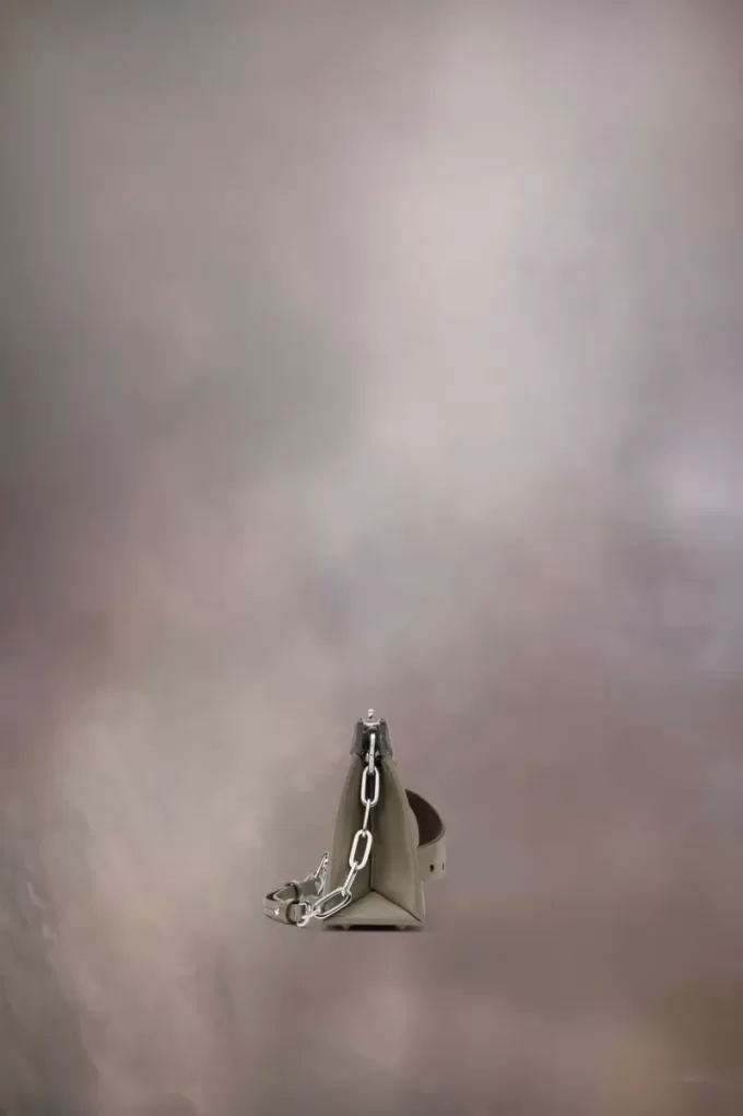 Snatched shoulder clutch bag small