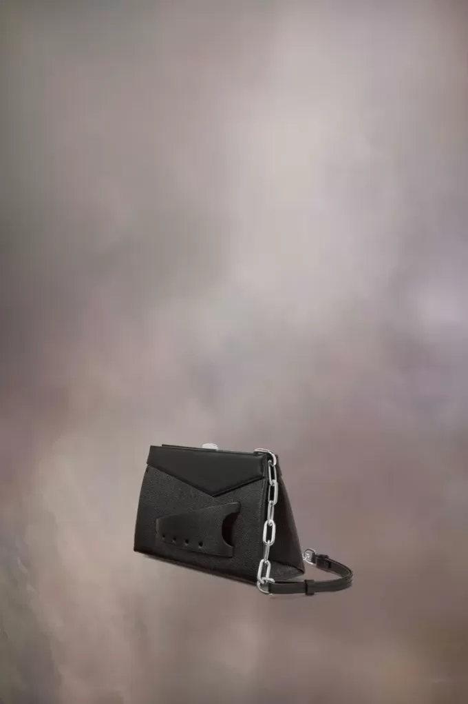 Snatched shoulder clutch bag small