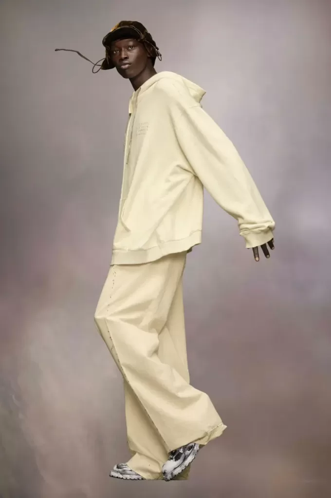 Stamp logo zip hoodie