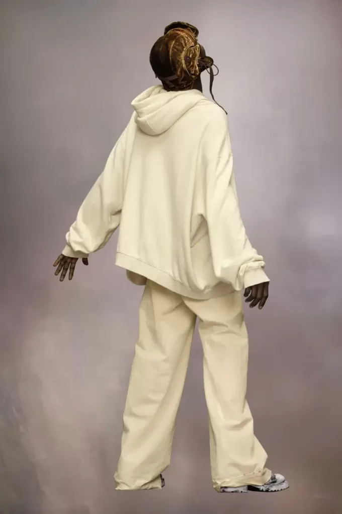 Stamp logo zip hoodie