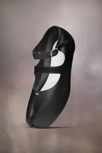 Tabi calfskin ballerinas