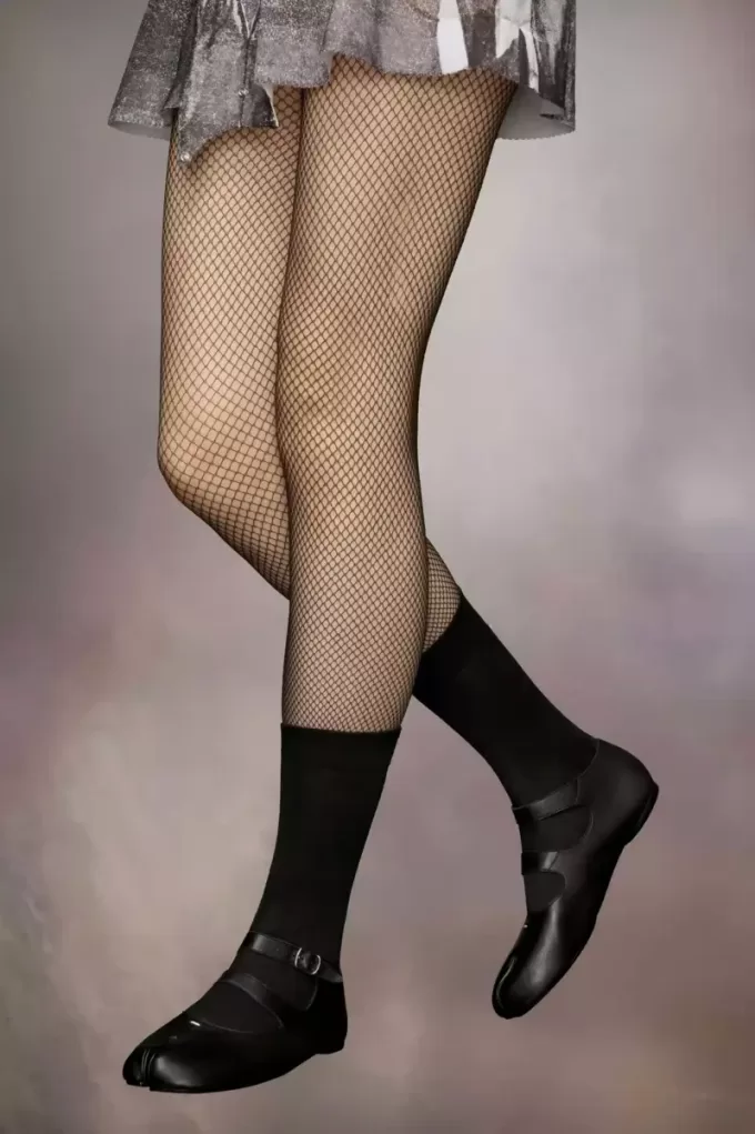 Tabi calfskin ballerinas