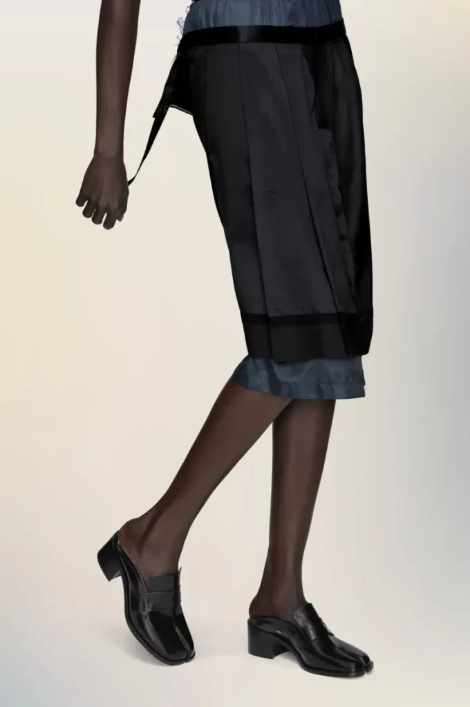 Tabi city loafer mule