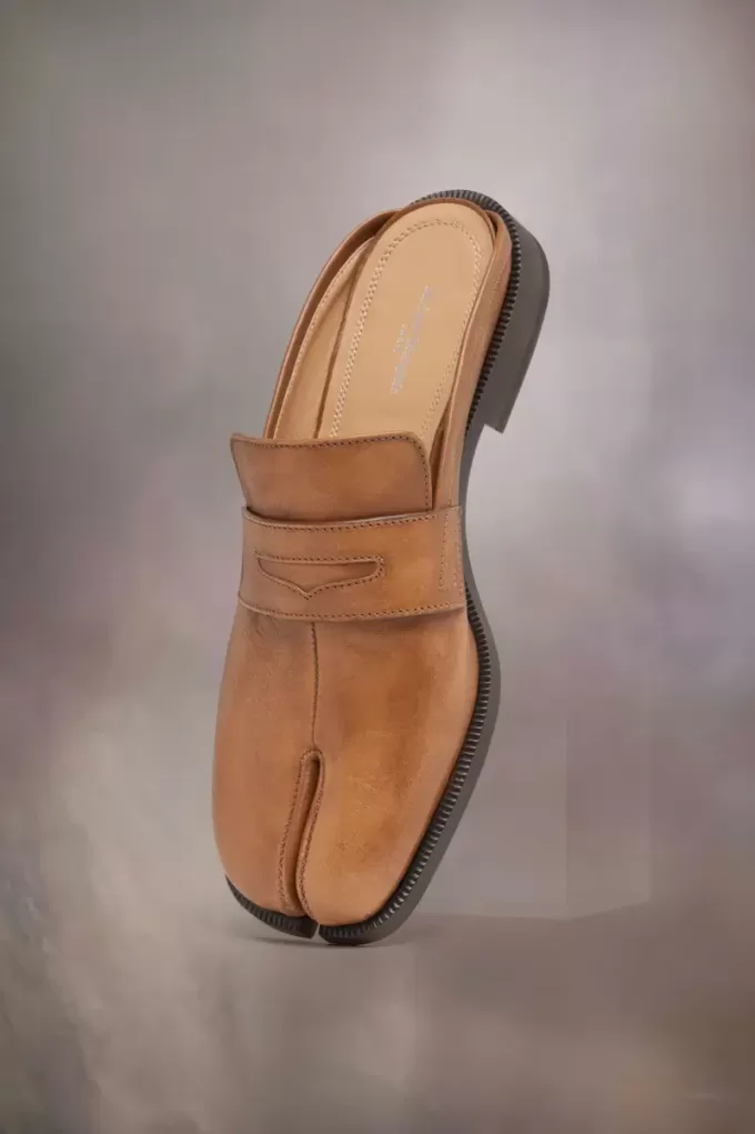 Tabi City loafer mules