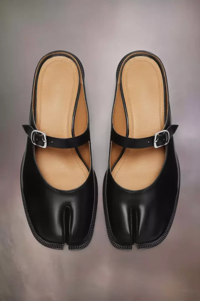 Tabi City Mary-Jane Mules