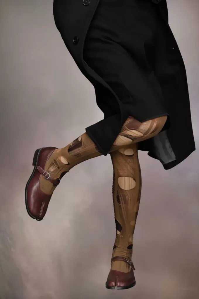 Tabi City Mary-Jane shoes