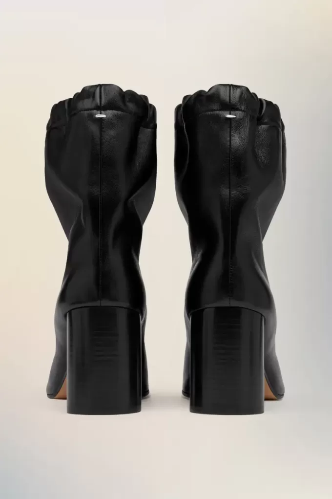 Tabi Drawstring Ankle Boots