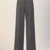 Tailored wool trousers