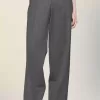 Tailored wool trousers
