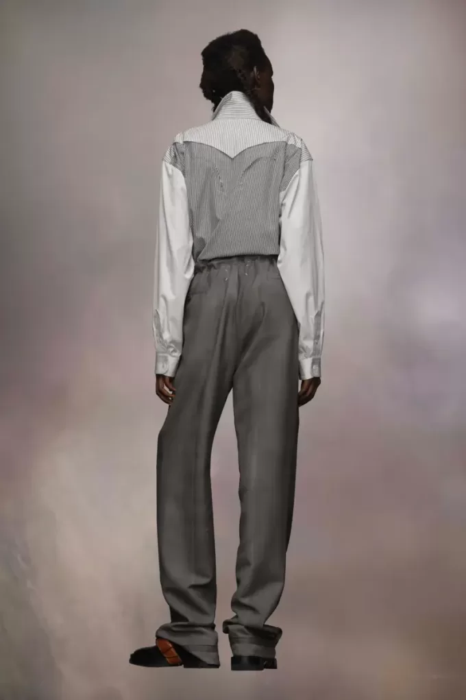 Wool Mohair Trousers