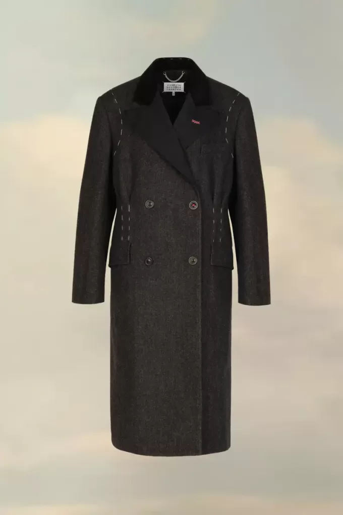 Work-In-Progress Double-Breasted Coat