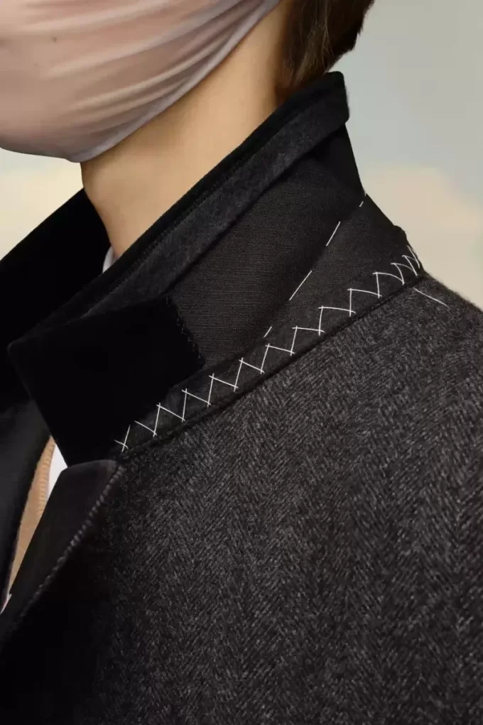 Work-In-Progress Double-Breasted Coat